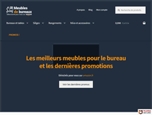 Tablet Screenshot of meubles-de-bureaux.com